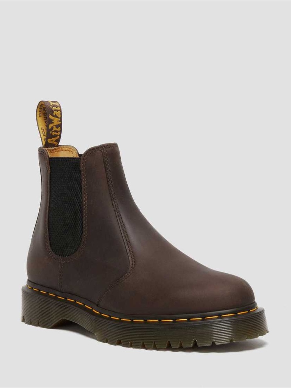 Dr. Martens Women’s Chelsea Boot - Dark Brown with Black Elastic